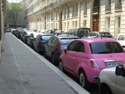 A pink Fiat 500 anyone?!
