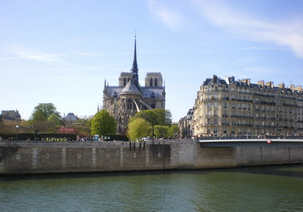 Notre Dame viewed from Ile St Louis