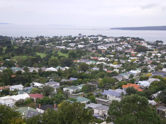 View from Mount Victoria in Devonport